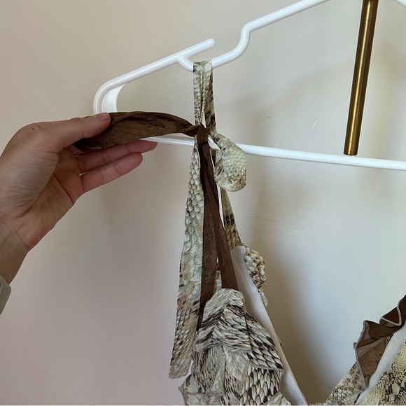 (SOLD) ZARA Animal Print Dress - Picture 11 of 12